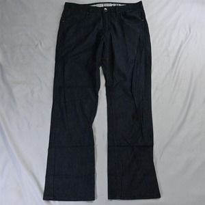 FiveFour 33‎ x 32 Relaxed Dark Rinse Stretch Denim Jeans